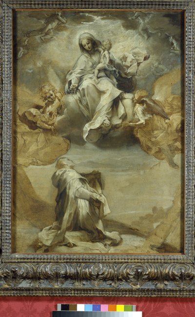 St. Dominic receiving the Rosary by Federico Barocci